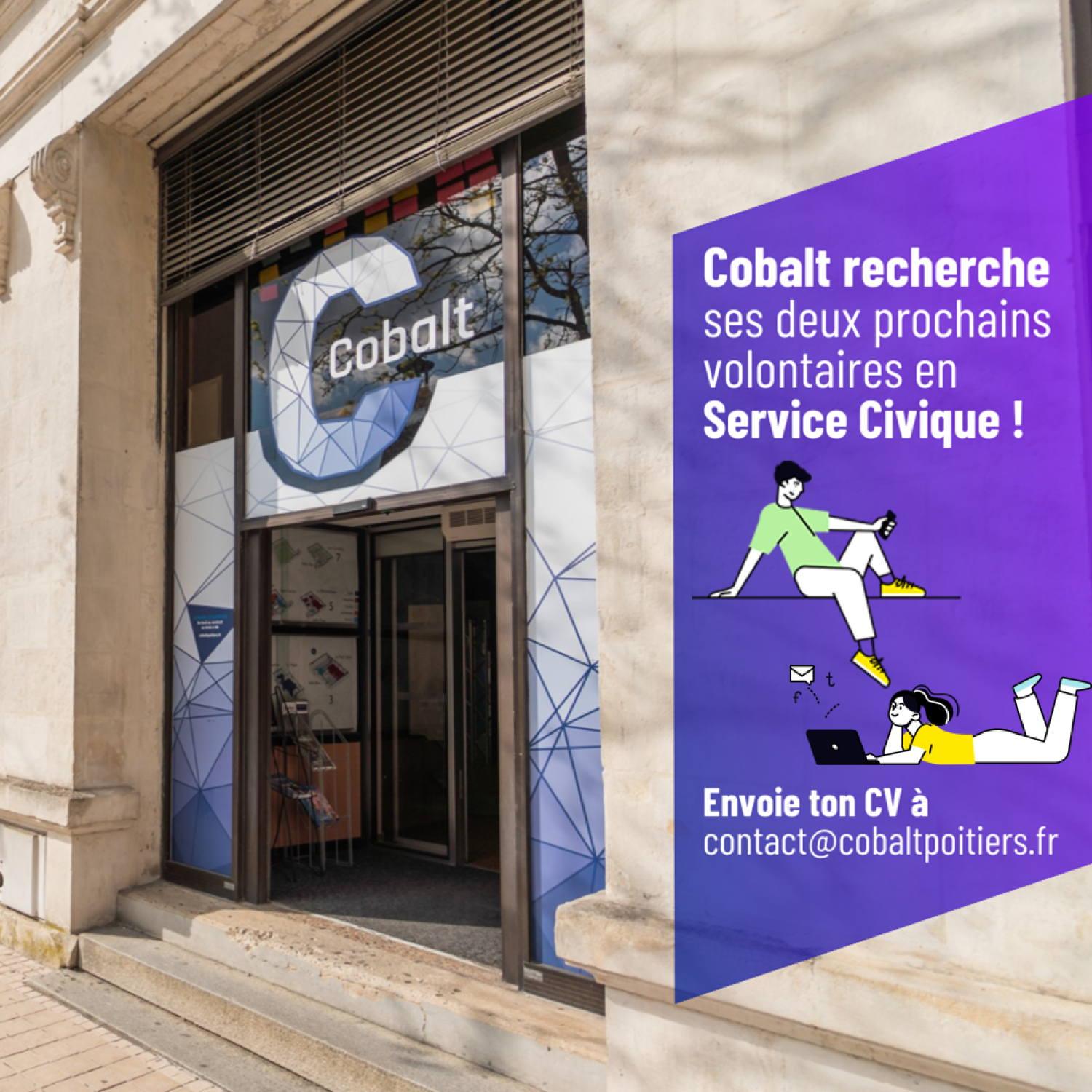 Recherche Service Civique Cobalt